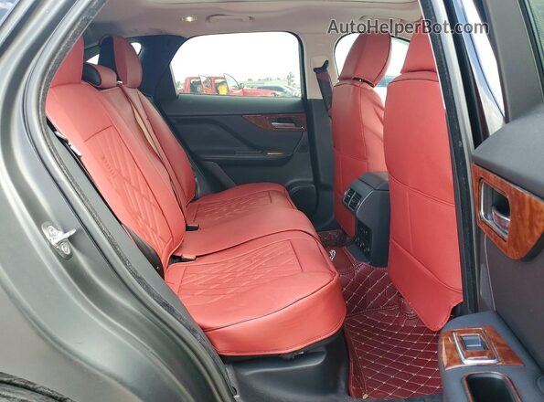 SADCS2BVXHA496429 2017 JAGUAR F-PACE Черный Вид задней части салона