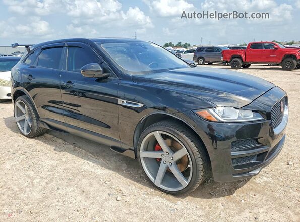 SADCS2BVXHA496429 2017 JAGUAR F-PACE Черный Передняя правая четверть