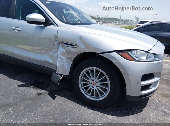 SADCS2FX1LA640440 2020 JAGUAR F-PACE Silver წინა ხედი