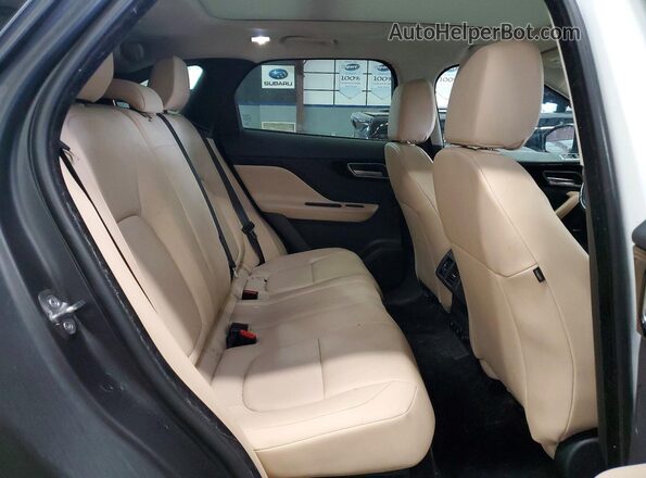 SADCS2FXXKA356710 2019 JAGUAR F-PACE White Rear interior view