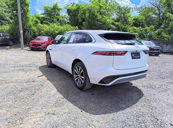 SADCT2EX6SA753717 2025 JAGUAR F-PACE White Հետևի ձախ
