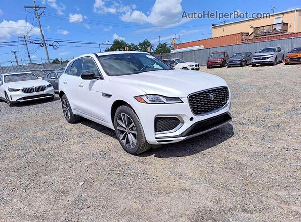 SADCT2EX6SA753717 2025 JAGUAR F-PACE White Հետևի աջ