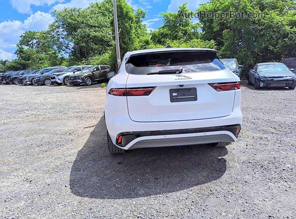 SADCT2EX6SA753717 2025 JAGUAR F-PACE White Հետևի տեսք