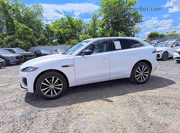 SADCT2EX6SA753717 2025 JAGUAR F-PACE White Սալոնի 360 աստիճան տեսք