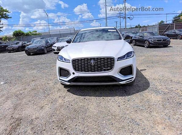 SADCT2EX6SA753717 2025 JAGUAR F-PACE White Դիմացի տեսք