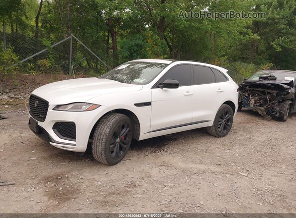 SADCT2FU1SA746145 2025 JAGUAR F-PACE White Vista tres cuartos delantera izquierda