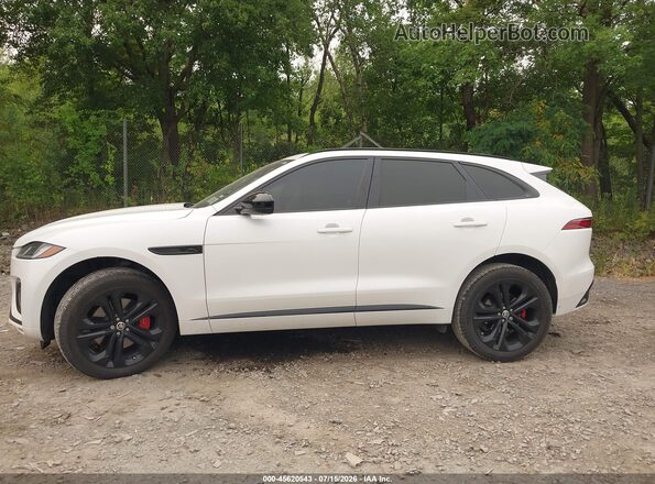 SADCT2FU1SA746145 2025 JAGUAR F-PACE White Vista interior de 360 grados