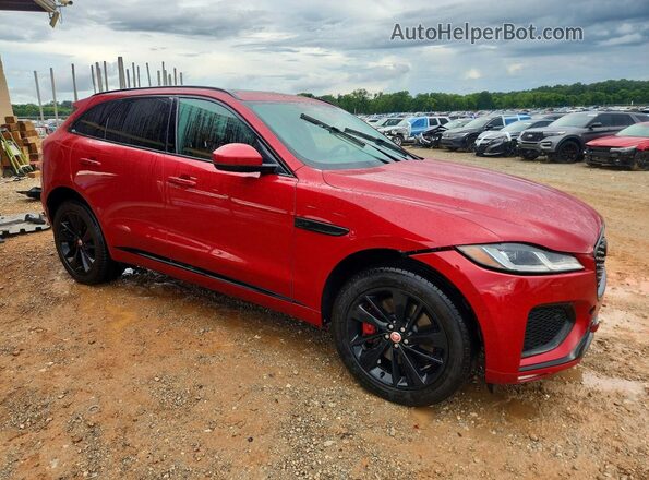 SADCT2FU3PA704406 2023 JAGUAR F-PACE Red Przód prawy