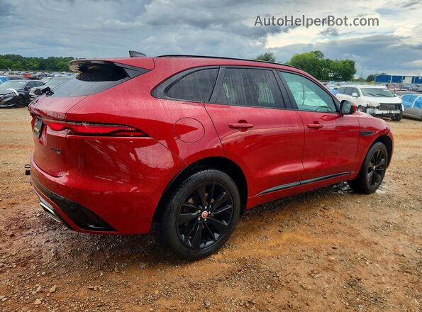 SADCT2FU3PA704406 2023 JAGUAR F-PACE Red Tył prawy