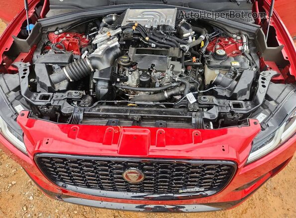 SADCT2FU3PA704406 2023 JAGUAR F-PACE Red Widok komory silnika