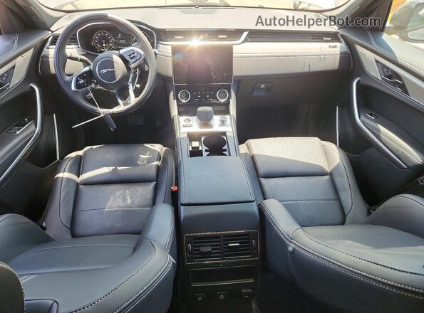 SADCT2FU4SA753915 2025 JAGUAR F-PACE Gray Вид панелі приладів