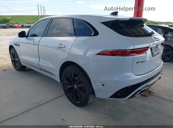 SADCT2FU5MA666401 2021 JAGUAR F-PACE White Rear left