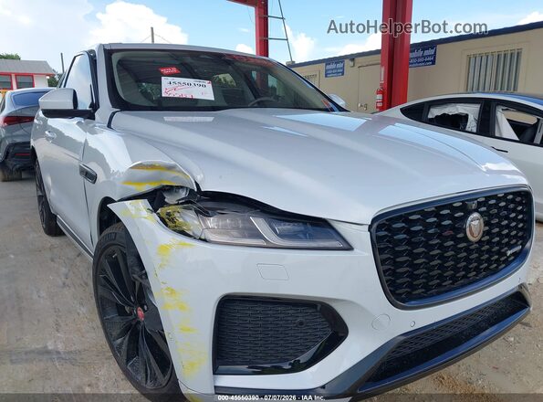 SADCT2FU5MA666401 2021 JAGUAR F-PACE White Front view