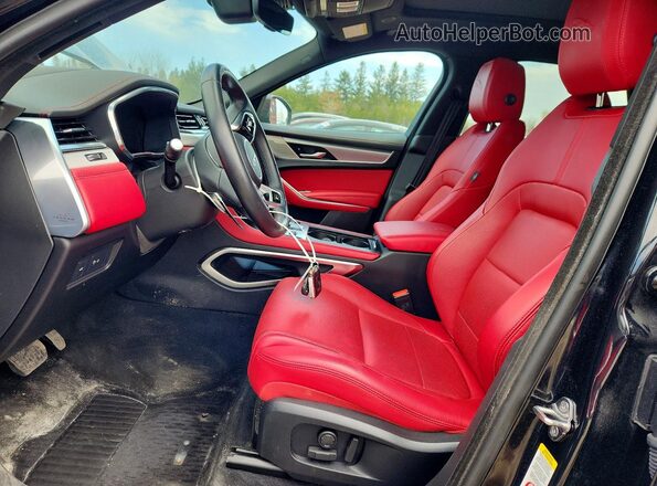SADCT2FU7PA714792 2023 JAGUAR F-PACE Black Front interior view