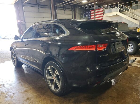 SADCX2GX6LA644161 2020 JAGUAR F-PACE Black Задня ліва чверть