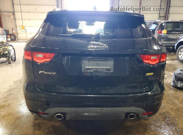 SADCX2GX6LA644161 2020 JAGUAR F-PACE Black Вид ззаду