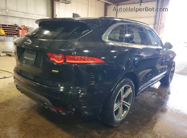 SADCX2GX6LA644161 2020 JAGUAR F-PACE Black Задня права чверть