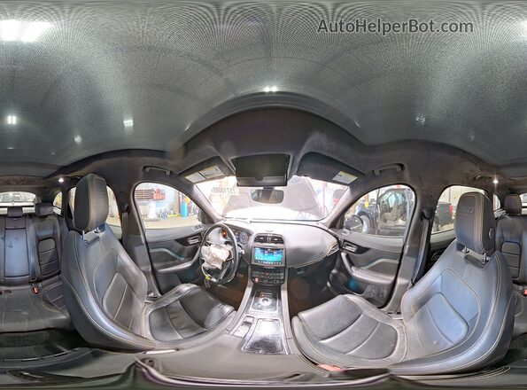 SADCX2GX6LA644161 2020 JAGUAR F-PACE Black Панорамний вид салону 360°