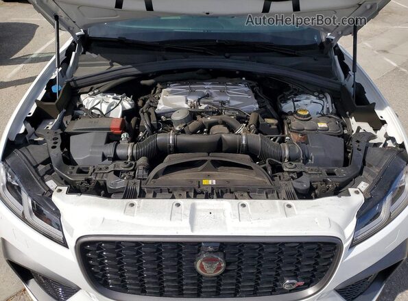 SADCZ2EE1NA696926 2022 JAGUAR F-PACE Белый Вид задней части салона