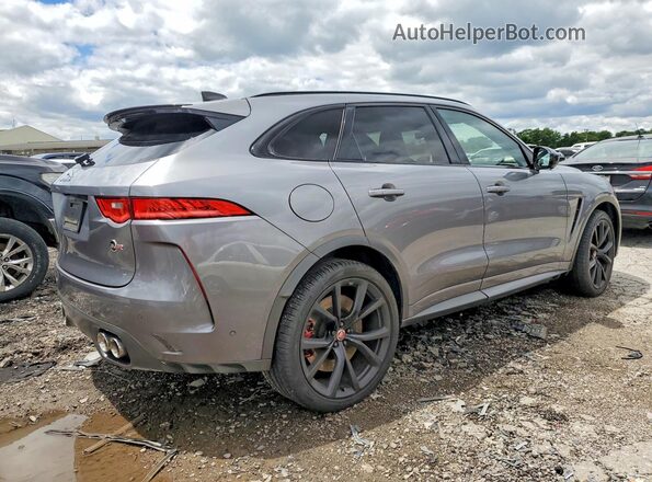 SADCZ2EE4LA639908 2020 JAGUAR F-PACE Gray Հետևի աջ