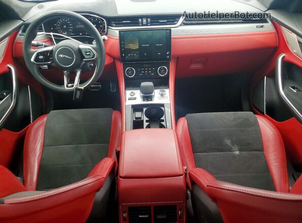 SADCZ2EE5NA692586 2022 JAGUAR F-PACE Белый Вид панели приборов