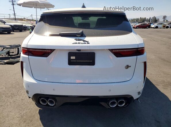 SADCZ2FE8SA753844 2025 JAGUAR F-PACE White Հետևի տեսք