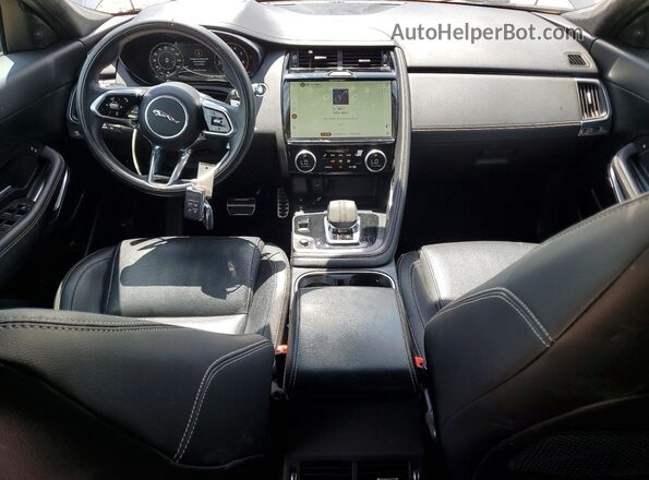 SADF12GX4M1020813 2021 JAGUAR E-PACE Gray Vista del salpicadero