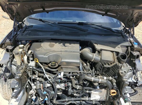 SADF12GX4M1020813 2021 JAGUAR E-PACE Gray Vista del compartimento del motor