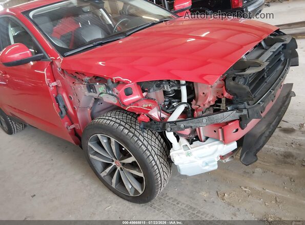 SADFJ2FX0K1Z51792 2019 JAGUAR E-PACE Red წინა ხედი