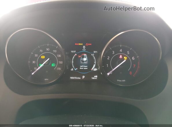 SADFJ2FX0K1Z51792 2019 JAGUAR E-PACE Red უკანა სავარძლების ხედი