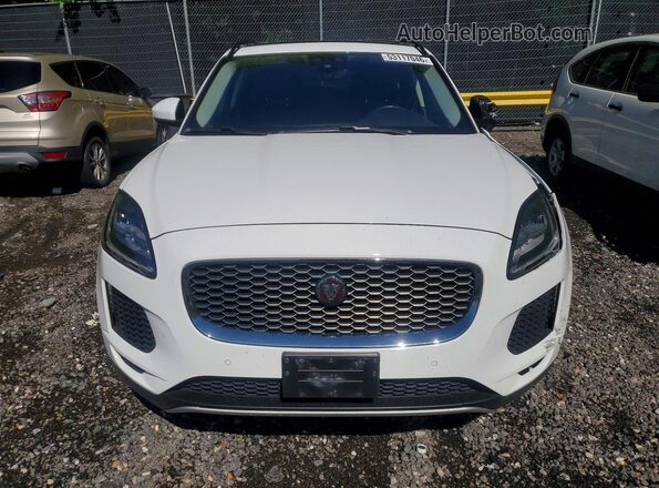 SADFJ2FX0K1Z70245 2019 JAGUAR E-PACE White წინა ხედი