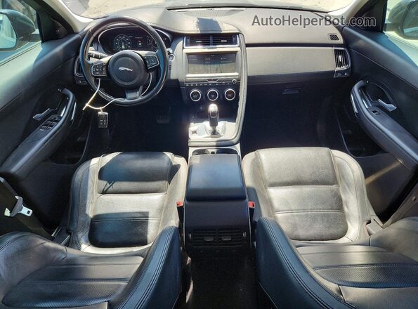 SADFJ2FX1J1Z32005 2018 JAGUAR E-PACE Black Вид панелі приладів