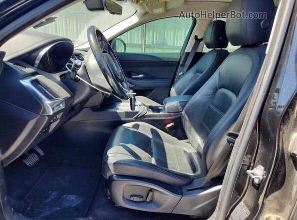 SADFJ2FX1J1Z32005 2018 JAGUAR E-PACE Black Вид салону спереду