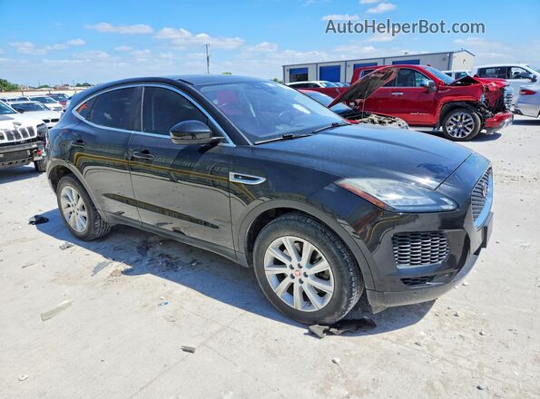 SADFJ2FX1J1Z32005 2018 JAGUAR E-PACE Black Передня права чверть