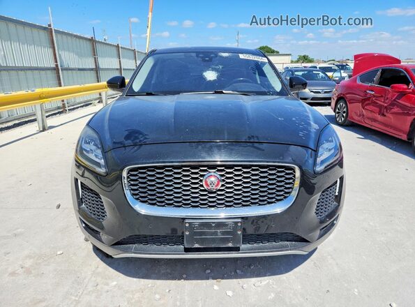 SADFJ2FX1J1Z32005 2018 JAGUAR E-PACE Black Вид спереду