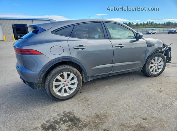 SADFJ2FX1K1Z34838 2019 JAGUAR E-PACE Charcoal უკანა მარჯვენა