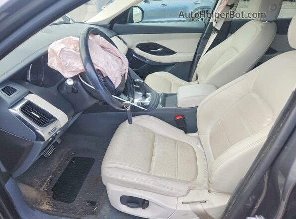 SADFJ2FX1K1Z34838 2019 JAGUAR E-PACE Charcoal წინა სალონის ხედი