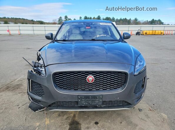 SADFJ2FX1K1Z34838 2019 JAGUAR E-PACE Charcoal წინა ხედი
