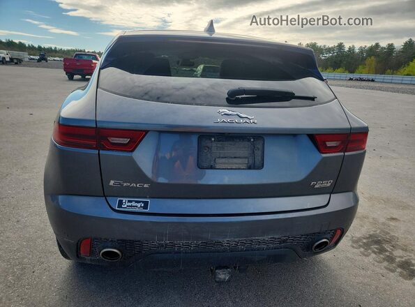 SADFJ2FX1K1Z34838 2019 JAGUAR E-PACE Charcoal უკანა ხედი