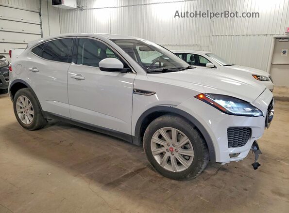 SADFJ2FX2J1Z29615 2018 JAGUAR E-PACE White Передня права чверть