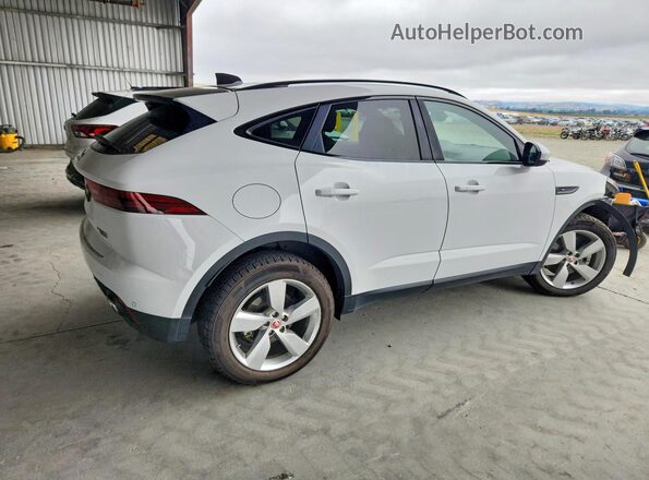 SADFJ2FX3K1Z37160 2019 JAGUAR E-PACE Белый Задняя правая четверть
