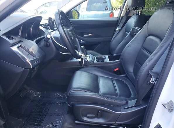 SADFJ2FX3K1Z46893 2019 JAGUAR E-PACE White Widok wnętrza z przodu