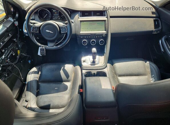 SADFK2FX0L1008705 2020 JAGUAR E-PACE Gray Widok deski rozdzielczej