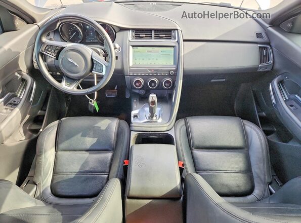 SADFK2FX4L1014622 2020 JAGUAR E-PACE Gray Dashboard view