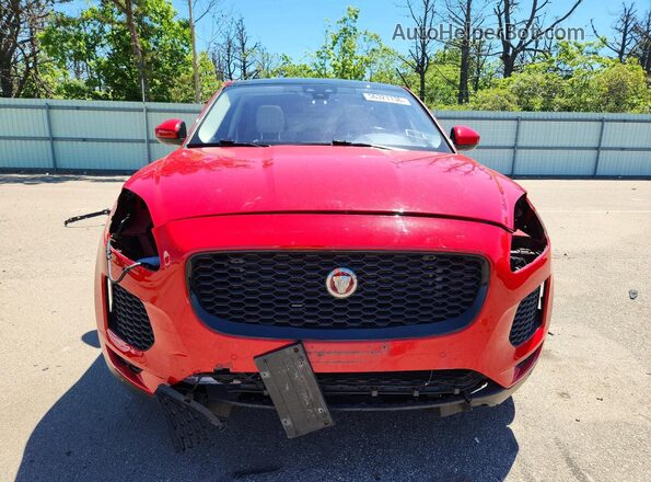 SADFK2FX5L1011969 2020 JAGUAR E-PACE Red Widok z przodu