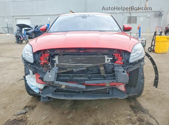SADFL2FX7J1Z01416 2018 JAGUAR E-PACE Красный Вид спереди