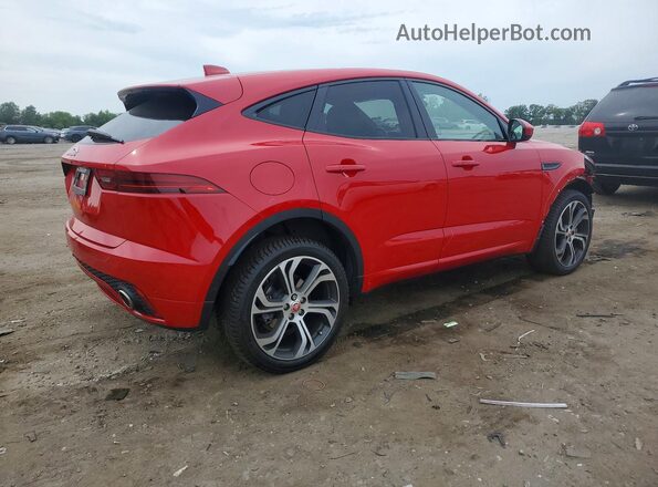 SADFL2FX7J1Z01416 2018 JAGUAR E-PACE Красный Задняя правая четверть