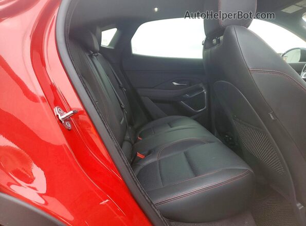 SADFL2FX7J1Z01416 2018 JAGUAR E-PACE Красный Вид задней части салона