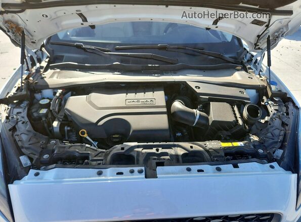 SADFP2FX0M1024292 2021 JAGUAR E-PACE White ძრავის განყოფილების ხედი