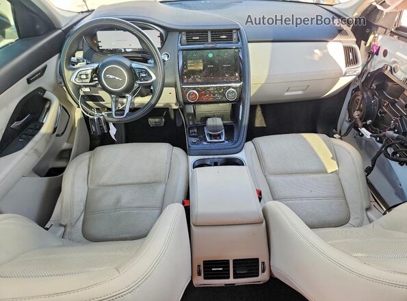 SADFP2FX0M1024292 2021 JAGUAR E-PACE White წინა პანელის ხედი